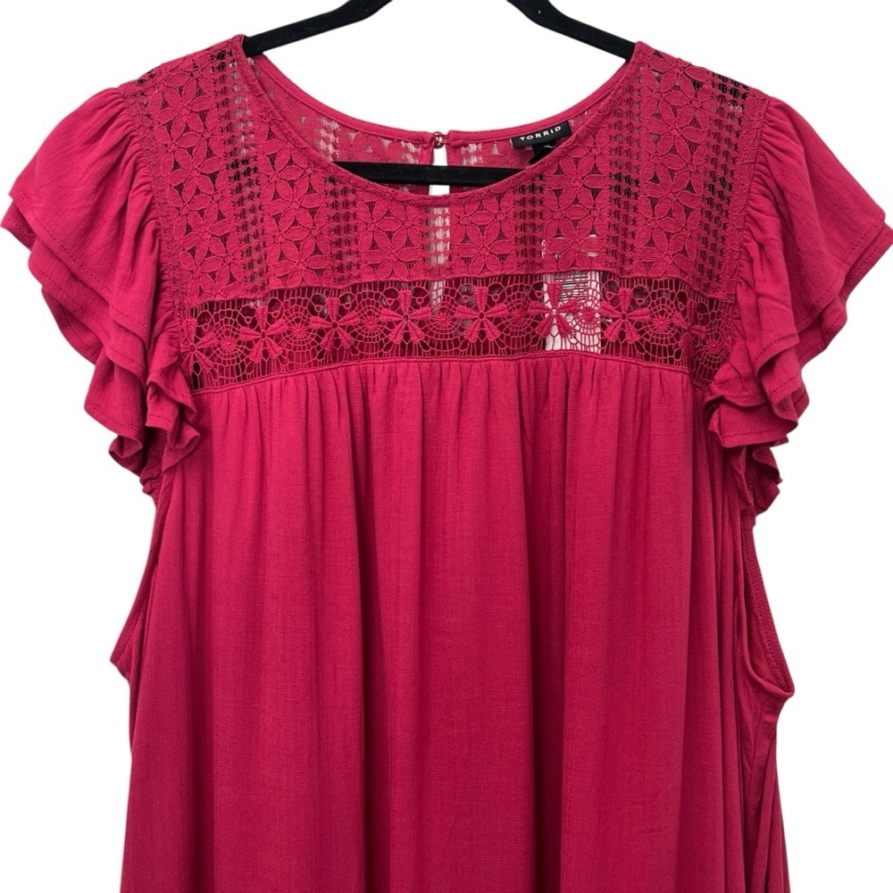 Torrid Pink Mini Dress - Picture 3 of 12